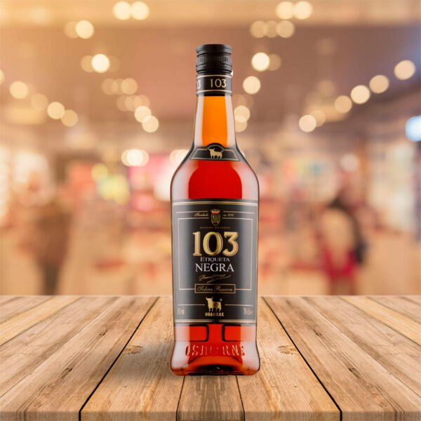 Brandy "Osborne" 103 Etiqueta Negra 70 Cl