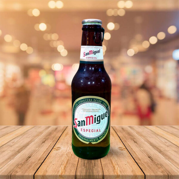 Cerveza "San Miguel" 25 Cl Botellín Pack 24 Unid