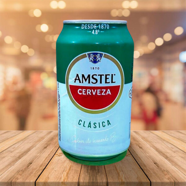 Cerveza "Amstel" Clásica 33 Cl Bote Pack 24 Unid