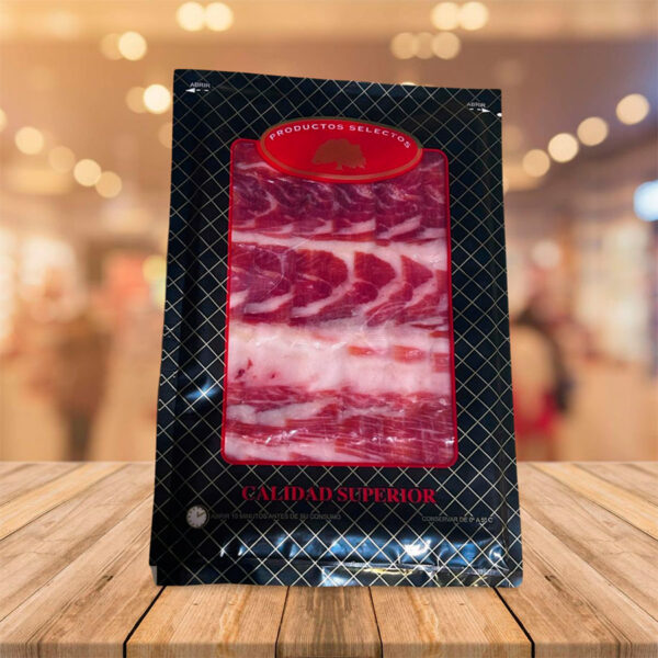 Jamón Ibérico Lonchas  "Mar Sol Y Tierra" Cortado a Mano 100/120 Gr