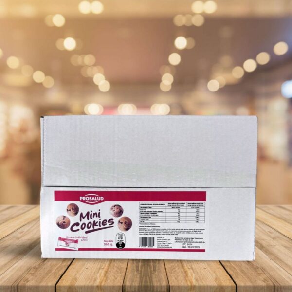 Mini Cookies "Prosalud" 200 Unid 560 Gr