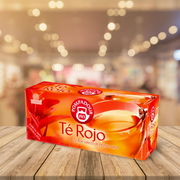 Te "Pompadour" Rojo 25Und