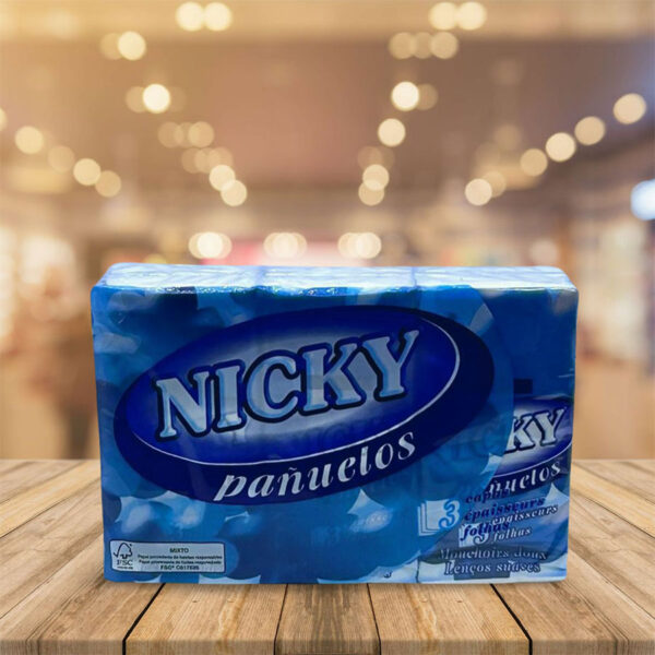 Pañuelos "Nicky" 6 Paquetes